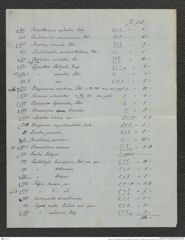 Nachlass Franz Steindachner, Brief und Beilage (Verzeichnis) von Gustav Schneider (senior) an Franz Steindachner (11.08.1882), Inv.Nr. 461.29, Seite 8